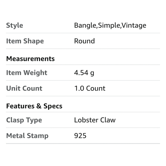 🆕️ Elegant Silver Bracelet - Picture 7 of 7